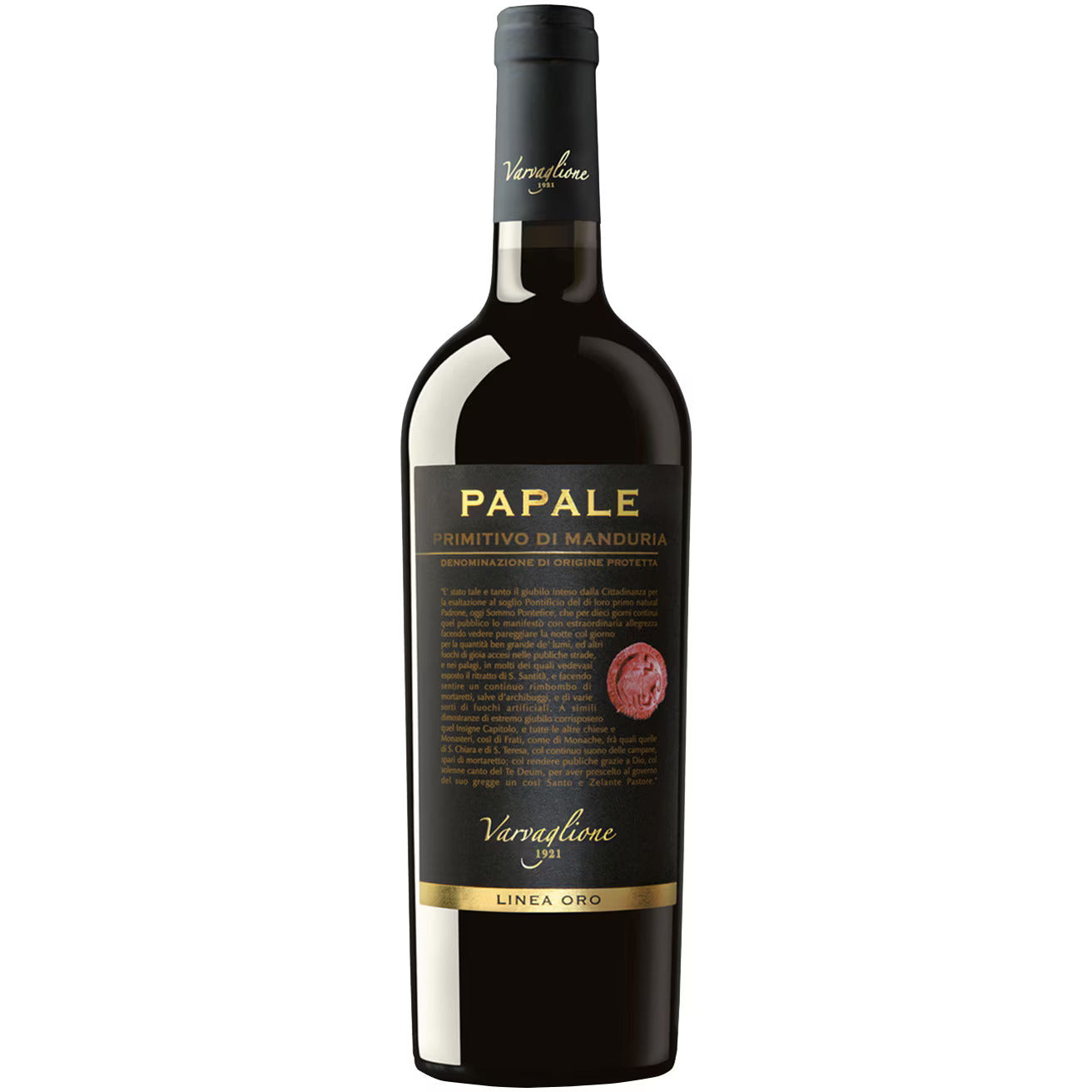 Varvaglione Papale Linea Oro Primitivo Manduria